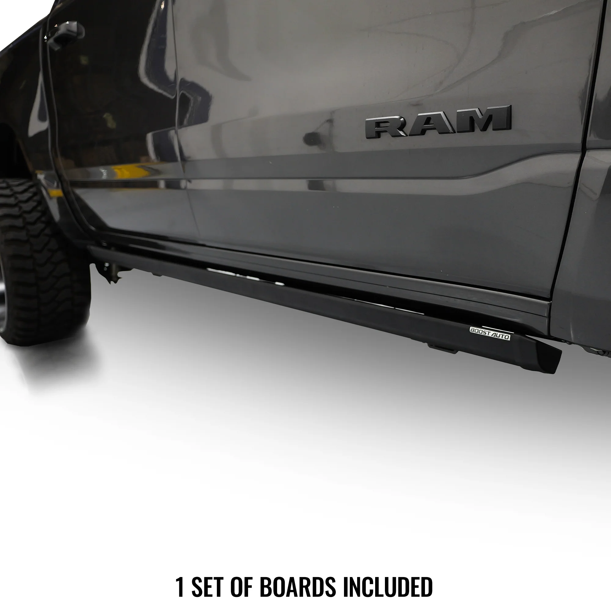 Boost Auto Powered Running Boards | 2010-2018 Dodge Ram 2500/3500 - J. C. Star Autoworks, Inc.