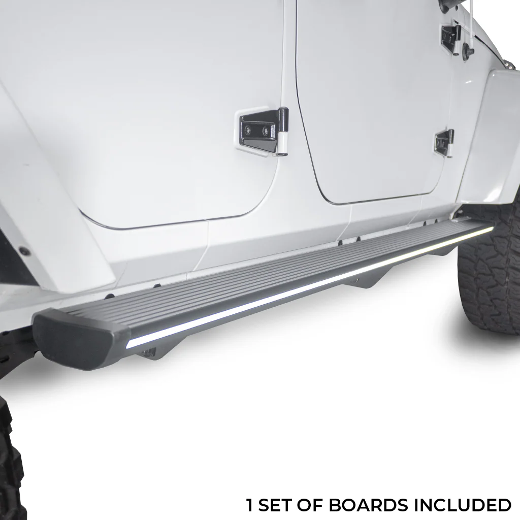Lumastep M1 Light Up Running Boards | 2021-2026 Ford Bronco - J. C. Star Autoworks, Inc.