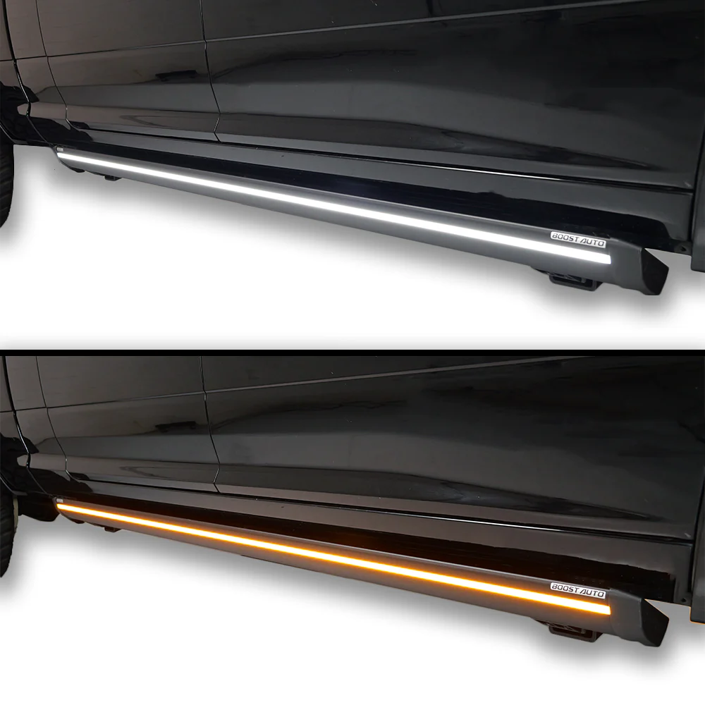 Lumastep M2 Powered Light Up Running Boards | 2010-2018 Dodge Ram 2500/3500 - J. C. Star Autoworks, Inc.