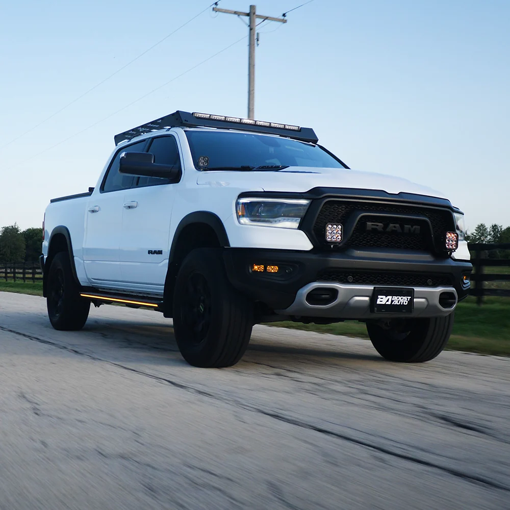 Lumastep M1 Light Up Running Boards | 2019-2024 Dodge Ram 1500 - J. C. Star Autoworks, Inc.