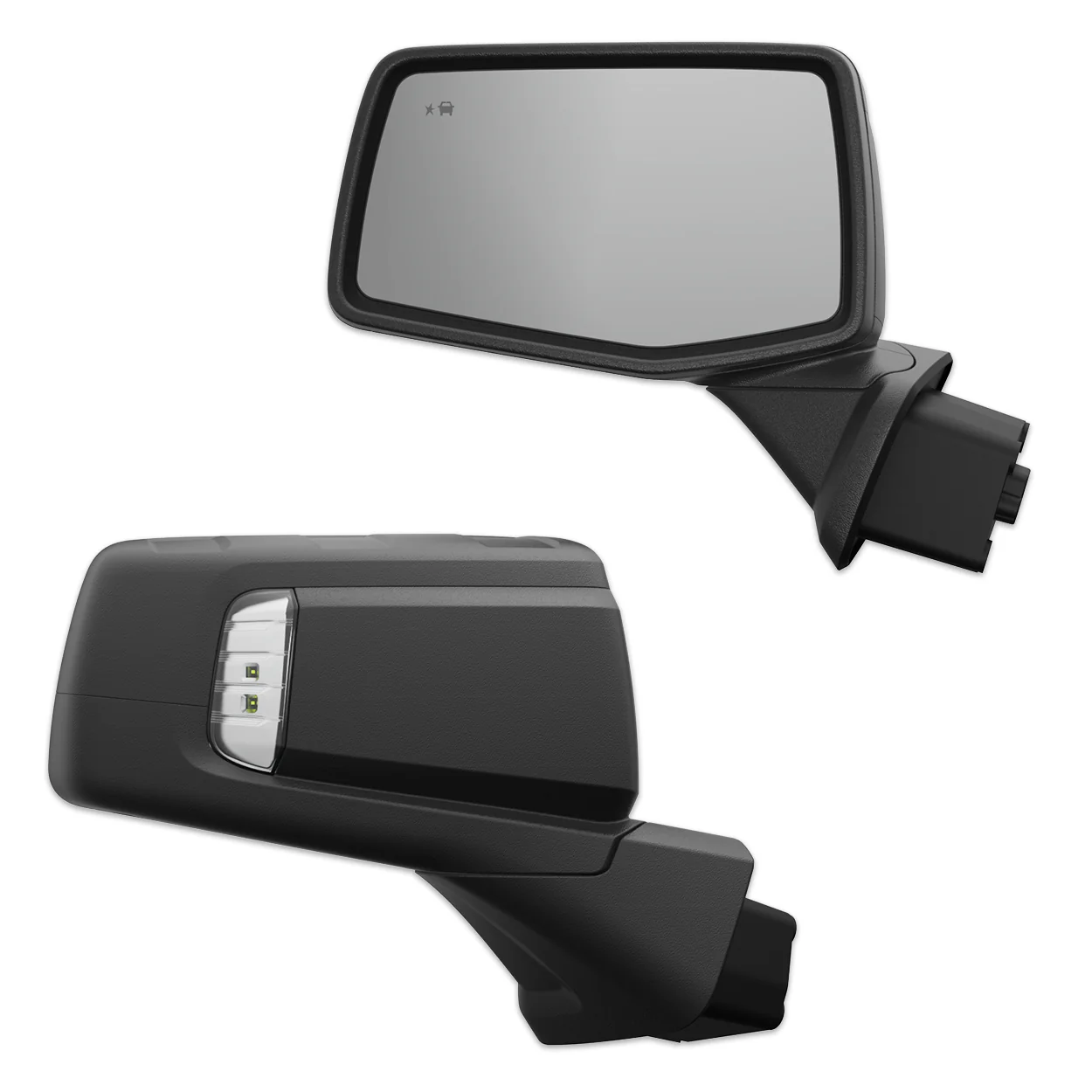 2019-2026 GMC Sierra 1500 Power Folding Small Sport Mirrors - J. C. Star Autoworks, Inc.