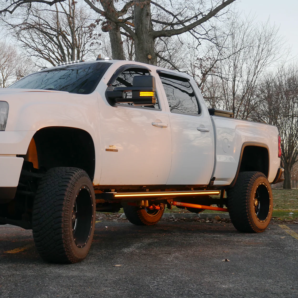 Lumastep M1 Light Up Running Boards | 2007.5-2014 Chevy Silverado & GMC Sierra - J. C. Star Autoworks, Inc.