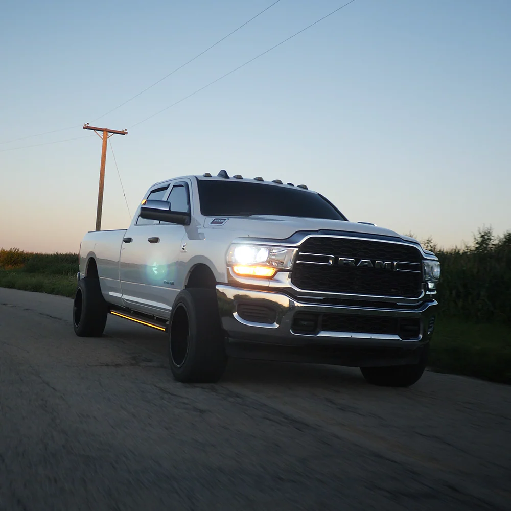 Lumastep M1 Light Up Running Boards | 2019-2025 Dodge Ram 2500/3500 - J. C. Star Autoworks, Inc.