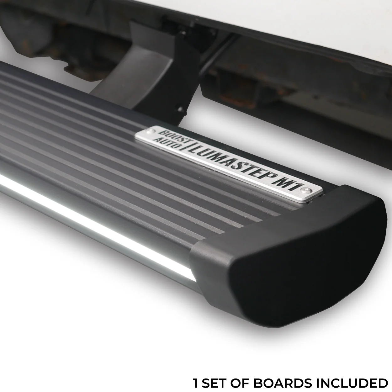 Lumastep M1 Light Up Running Boards | 2007.5-2014 Chevy Silverado & GMC Sierra - J. C. Star Autoworks, Inc.