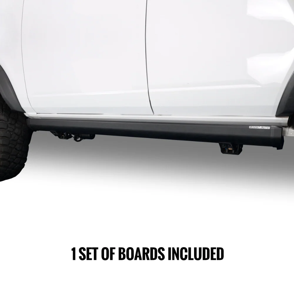 Boost Auto Powered Running Boards | 2021-2026 Ford Bronco - J. C. Star Autoworks, Inc.
