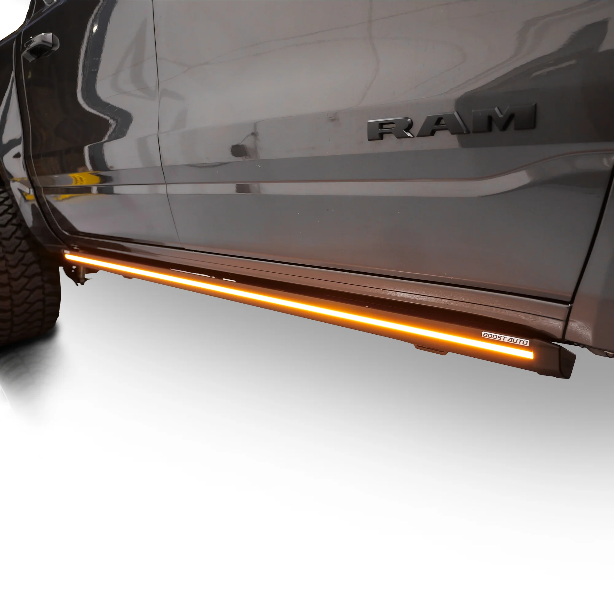 Lumastep M2 Powered Light Up Running Boards | 2019-2025 Dodge Ram 2500/3500 - J. C. Star Autoworks, Inc.