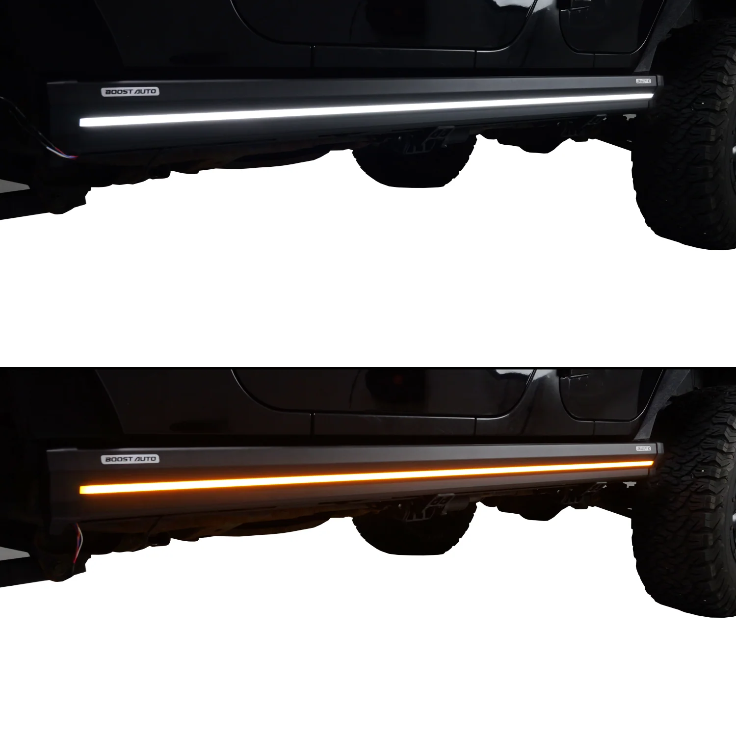 Lumastep M2 Powered Light Up Running Boards | 2007-2018 Jeep Wrangler JKU - J. C. Star Autoworks, Inc.