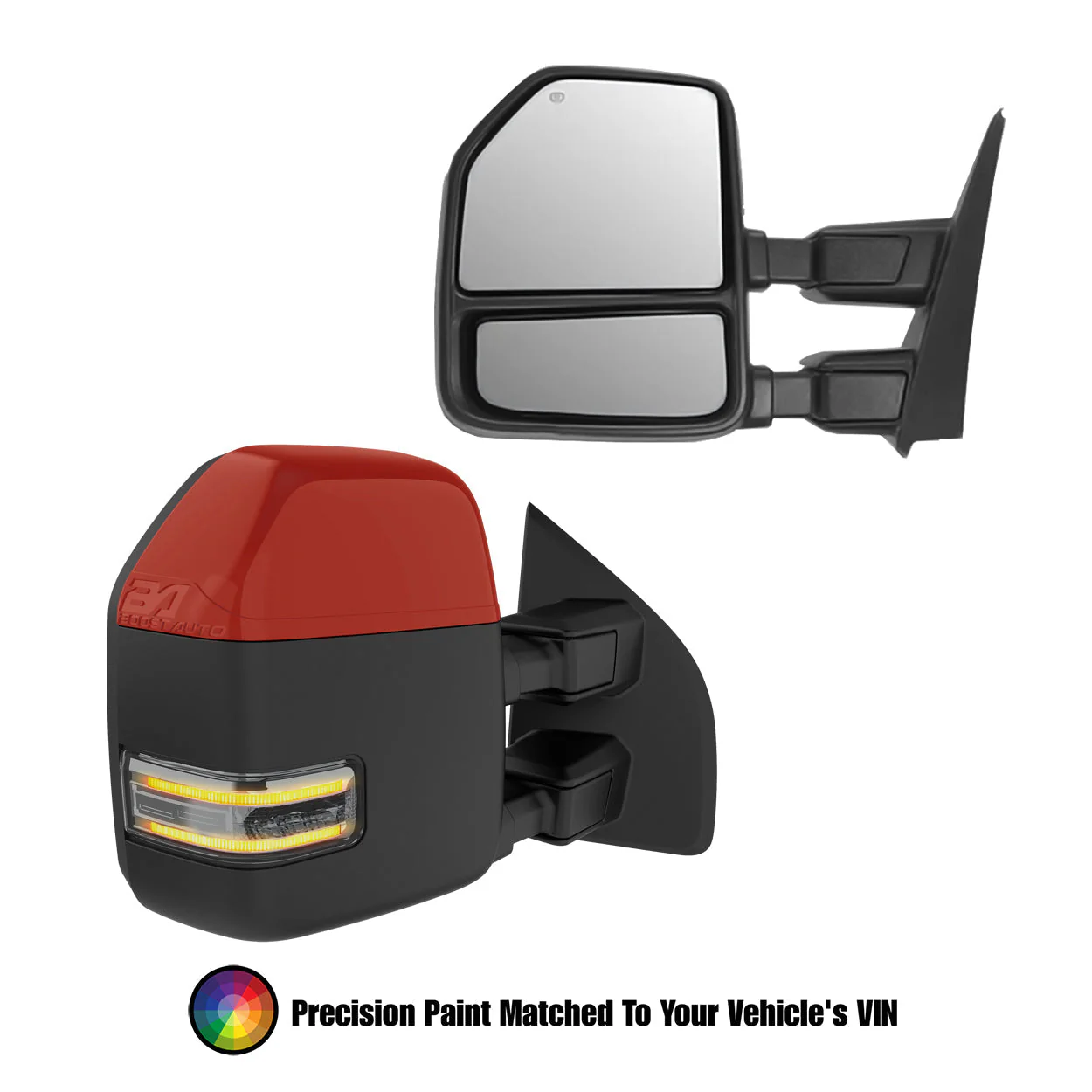 Ford F150 (2021-2026) New Style Tow Mirrors - J. C. Star Autoworks, Inc.