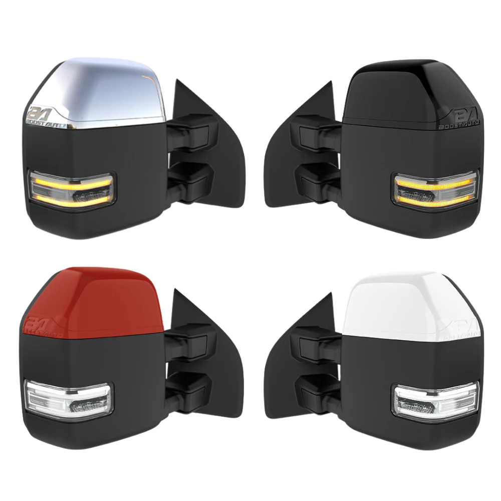 Ford F150 (2021-2026) New Style Tow Mirrors - J. C. Star Autoworks, Inc.