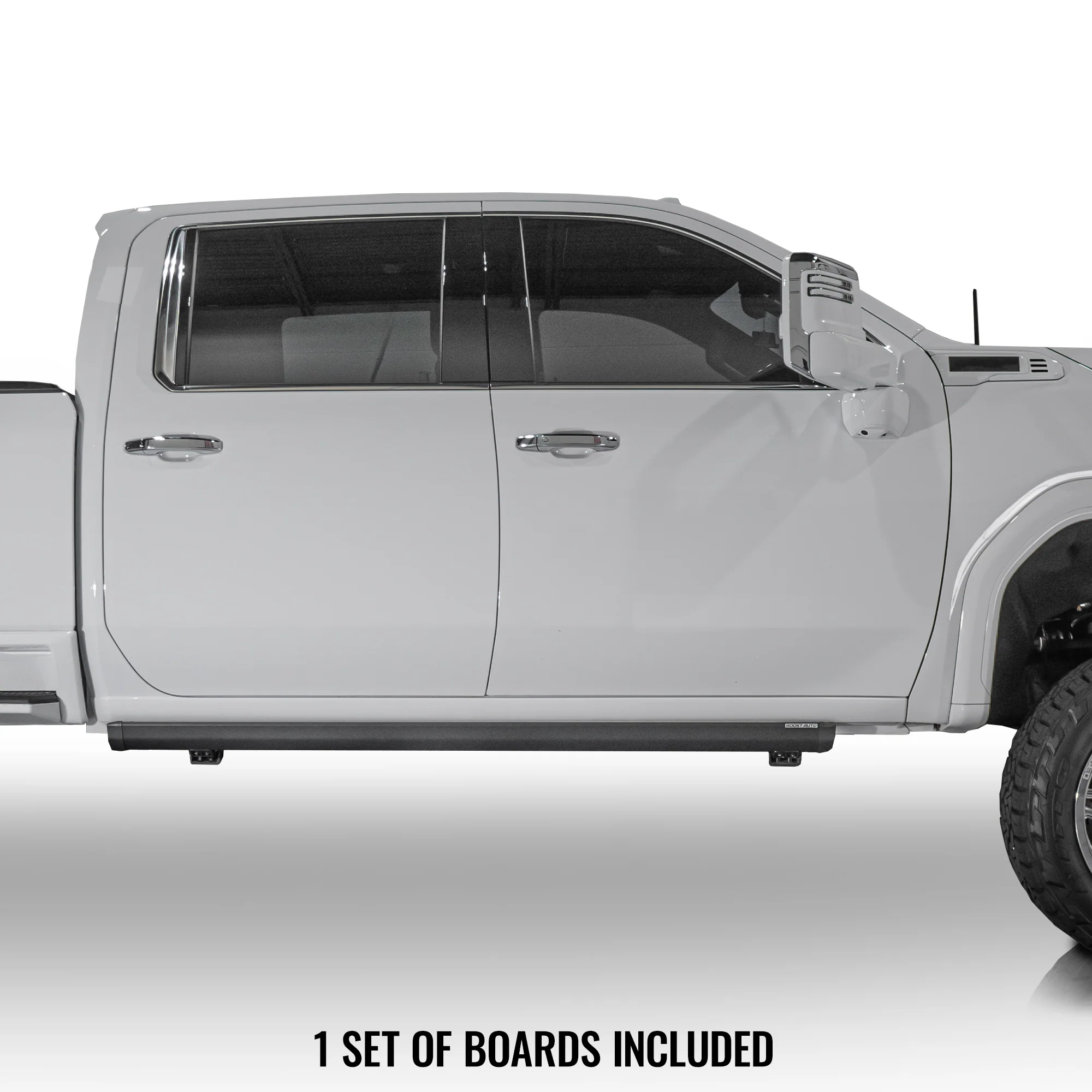 Boost Auto Powered Running Boards | 2019-2026 Chevy Silverado & GMC Sierra 1500 - J. C. Star Autoworks, Inc.