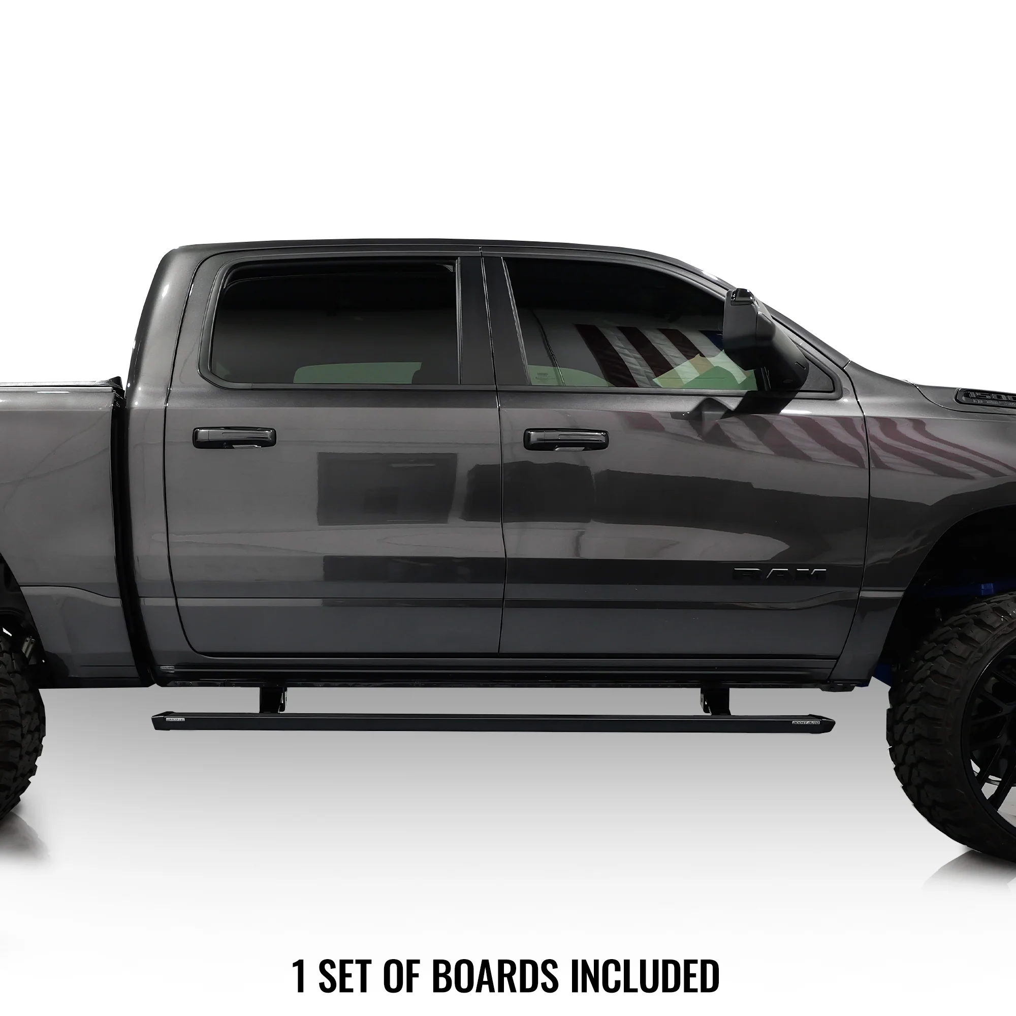 Boost Auto Powered Running Boards | 2019-2024 Dodge Ram 1500 - J. C. Star Autoworks, Inc.
