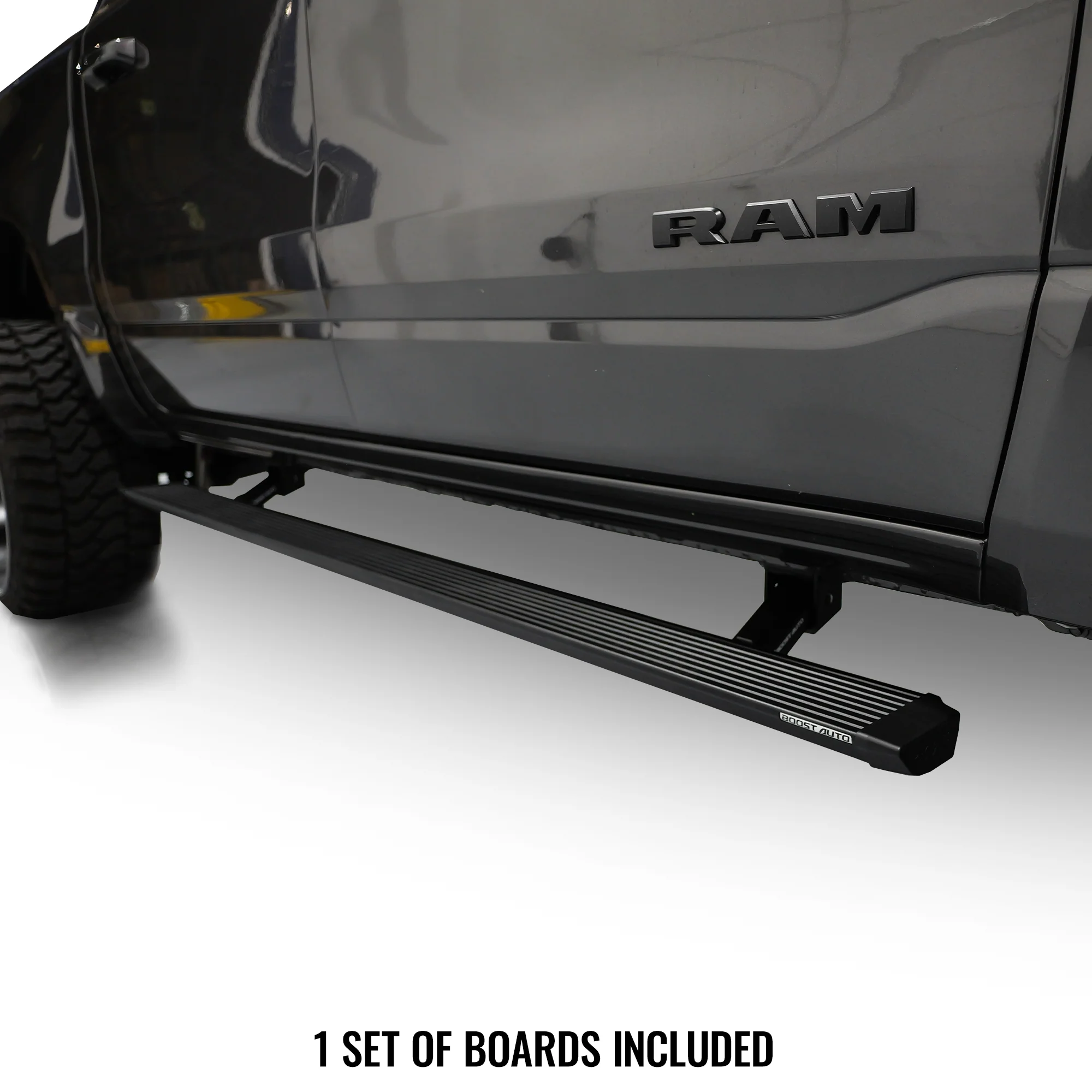 Boost Auto Powered Running Boards | 2010-2018 Dodge Ram 2500/3500 - J. C. Star Autoworks, Inc.
