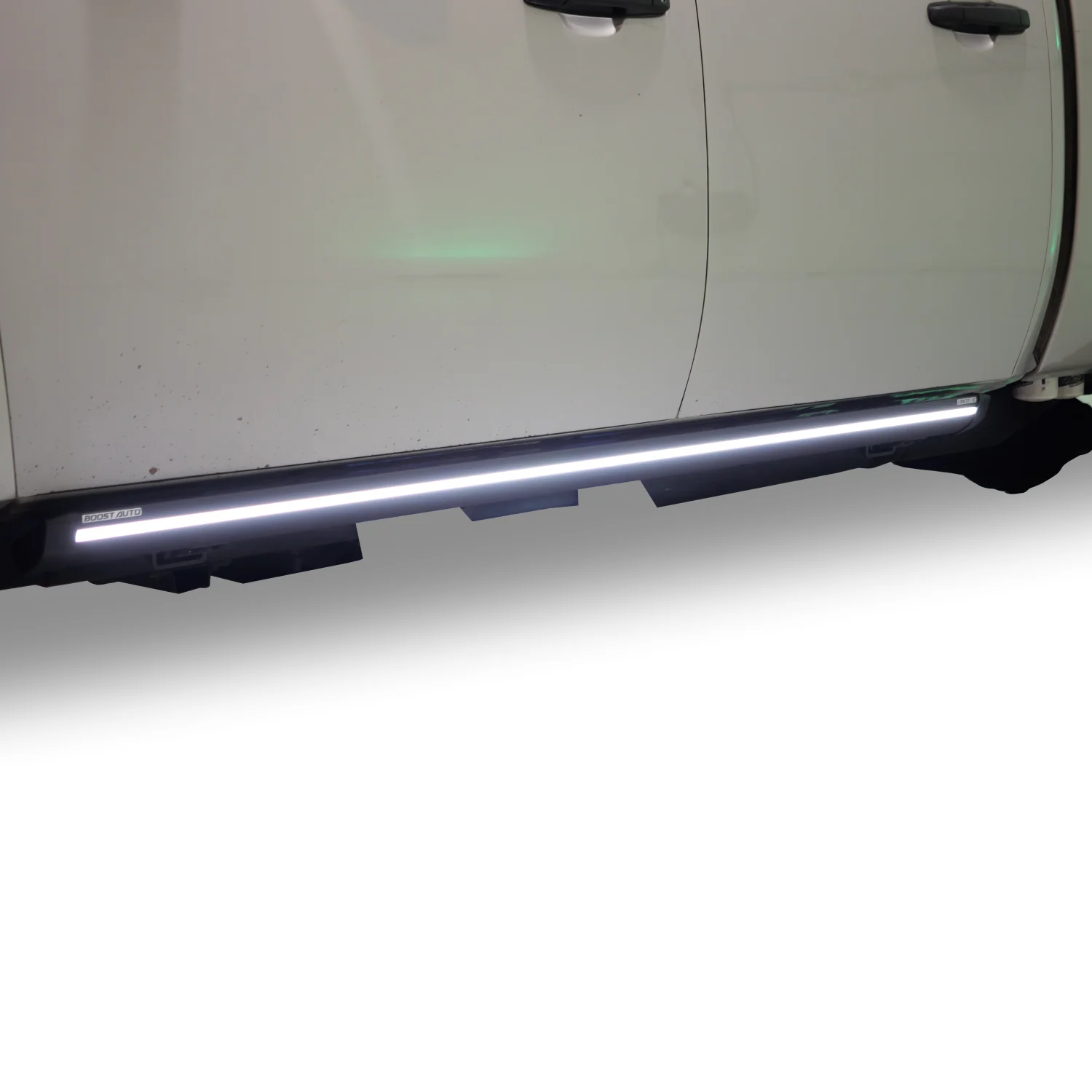 Lumastep M2 Powered Light Up Running Boards | 2007.5-2014 Chevy Silverado & GMC Sierra - J. C. Star Autoworks, Inc.