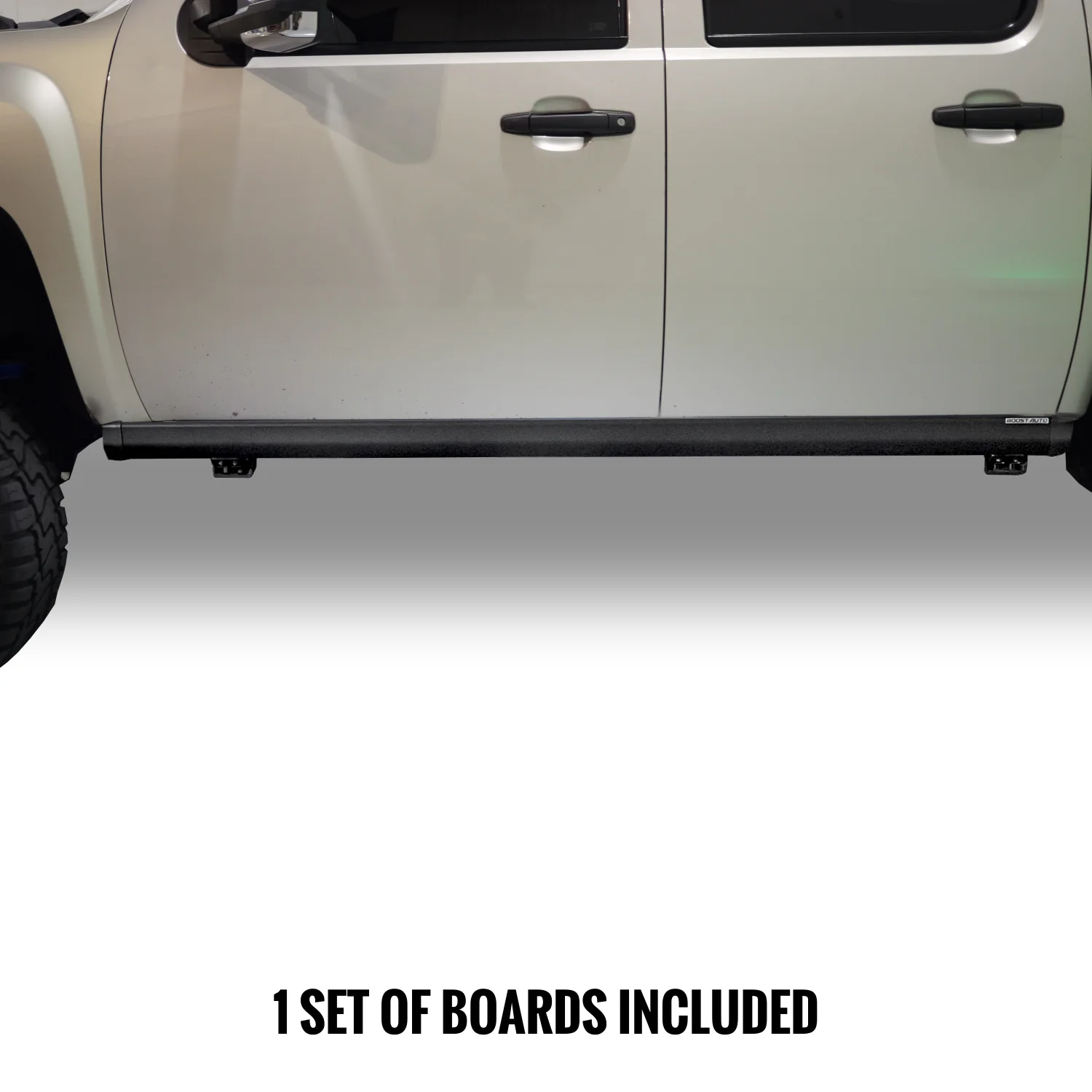 Boost Auto Powered Running Boards | 2007.5-2014 Chevy Silverado & GMC Sierra - J. C. Star Autoworks, Inc.