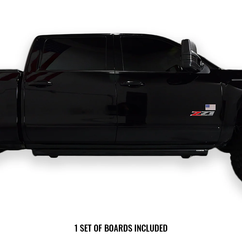 Boost Auto Powered Running Boards | 2014-2019 Chevy Silverado & GMC Sierra - J. C. Star Autoworks, Inc.