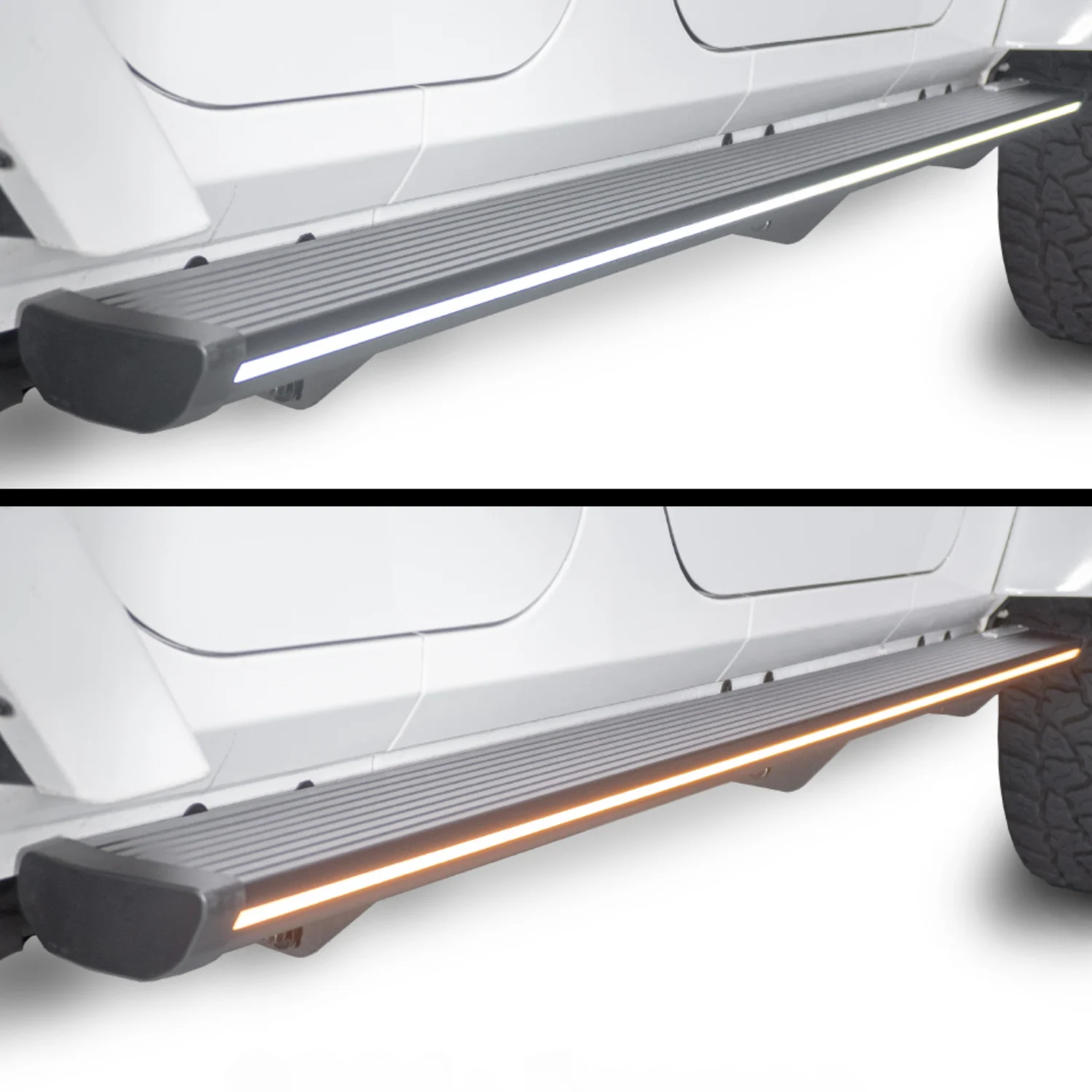 Lumastep M1 Light Up Running Boards | 2021-2026 Ford Bronco - J. C. Star Autoworks, Inc.