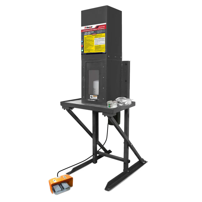 Ranger RP-50FC 25-Ton Heavy-Duty Oil Filter Crusher - J. C. Star Autoworks, Inc.
