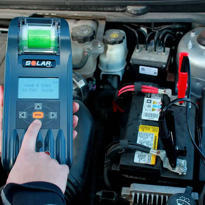 SOLAR BA427 HD Digital Battery and System Tester with Printer - J. C. Star Autoworks, Inc.