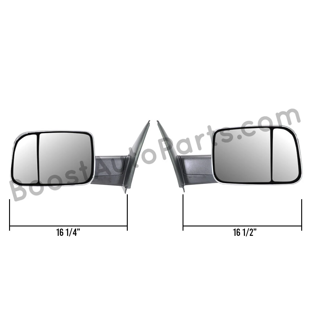 Dodge Ram 2500/3500 Tow Mirrors (2003-2009) - J. C. Star Autoworks, Inc.